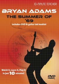 10 Minute Teacher Bryan Adams Summer Of 69 Dvd Sheet Music Songbook