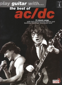 Ac/dc The Best Of Play Guitar With Book & Online Sheet Music Songbook