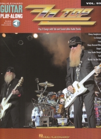 Guitar Play Along 99 Zz Top Book & Audio Sheet Music Songbook