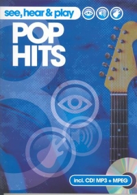 See Hear & Play Pop Hits Eng/ger Book & Cd Sheet Music Songbook