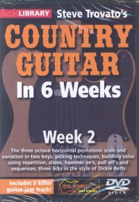 Country Guitar In 6 Weeks Trovato Week 2 Dvd Sheet Music Songbook