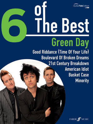 Green Day 6 Of The Best Guitar Tab Sheet Music Songbook