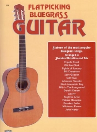 Flatpicking Bluegrass Guitar Tab Sheet Music Songbook