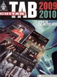 Guitar Tab 2009-2010 12 Of The Hottest Hits Sheet Music Songbook