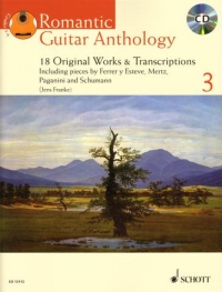Romantic Guitar Anthology 3 Book & Audio Sheet Music Songbook