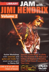 Jimi Hendrix Jam With Vol 2 Lick Library Dvd Sheet Music Songbook
