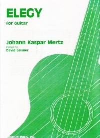 Mertz Elegy Leisner Guitar Sheet Music Songbook