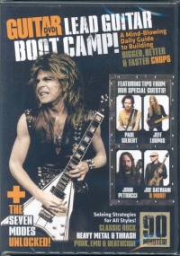 Guitar World Lead Guitar Boot Camp Dvd Sheet Music Songbook