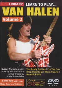 Learn To Play Van Halen Vol 2 Lick Library Dvd Sheet Music Songbook