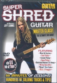 Guitar World Super Shred Guitar Masterclass Dvd Sheet Music Songbook