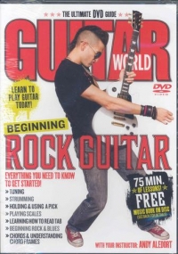 Guitar World Beginning Rock Guitar Dvd Sheet Music Songbook