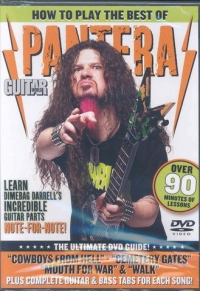 Guitar World How To Play The Best Of Pantera Dvd Sheet Music Songbook