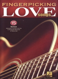 Fingerpicking Love Songs 15 Songs Guitar Tab Sheet Music Songbook
