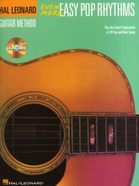 Even More Easy Pop Rhythms Hal Leonard Guitar + Cd Sheet Music Songbook