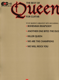 Best Of Queen Easy Guitar Tab Sheet Music Songbook
