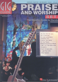 Gig Guide Praise & Worship Set Book & Cd Sheet Music Songbook