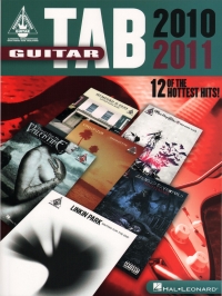 Guitar Tab 2010-2011 12 Of The Hottest Hits Sheet Music Songbook