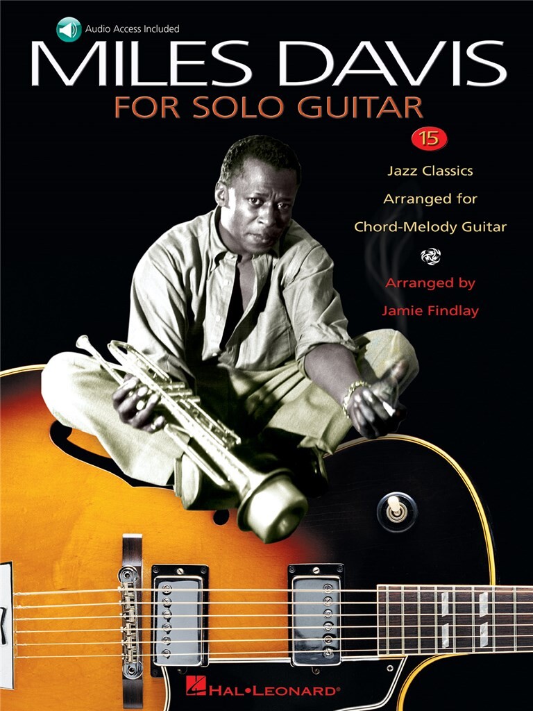 Miles Davis For Solo Guitar Book & Online Audio Sheet Music Songbook