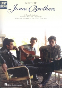 Best Of Jonas Brothers Easy Guitar Tab Sheet Music Songbook