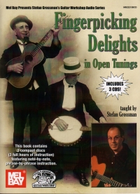 Fingerpicking Delights In Open Tunings Book & Cds Sheet Music Songbook