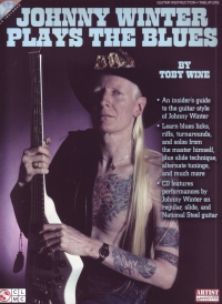 Johnny Winter Plays The Blues Guitar Tab + Cd Sheet Music Songbook