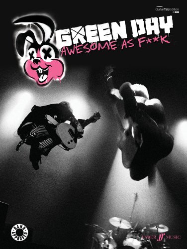 Green Day Awesome As Fk Guitar Tab Sheet Music Songbook