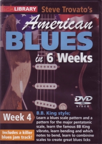 American Blues In 6 Weeks Trovato Week 4 Dvd Sheet Music Songbook