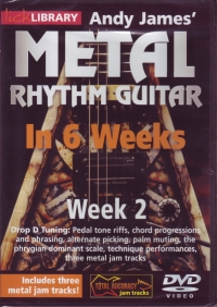 Metal Rhythm Guitar In 6 Weeks James Week 2 Dvd Sheet Music Songbook