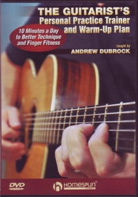 Guitarists Personal Practice Trainer Dvd  Debrock Sheet Music Songbook