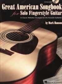 Great American Songbook Solo Fingerstyle Guitar+cd Sheet Music Songbook