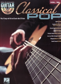 Guitar Play Along 90 Classical Pop Book & Cd Sheet Music Songbook