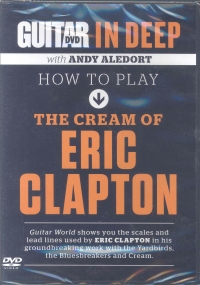 Guitar In Deep How To Play Eric Clapton Dvd Sheet Music Songbook