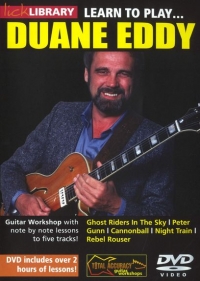 Learn To Play Duane Eddy Lick Library Dvd Sheet Music Songbook