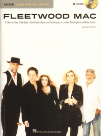 Fleetwood Mac Guitar Signature Licks Book & Cd Sheet Music Songbook