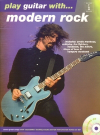 Play Guitar With Modern Rock Book & Cd Sheet Music Songbook