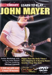 Learn To Play John Mayer Lick Library Dvd Sheet Music Songbook