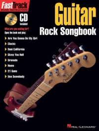 Fast Track Guitar Rock Songbook + Cd Sheet Music Songbook