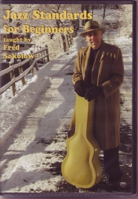 Jazz Standards For Beginners Fred Sokolow  Dvd Sheet Music Songbook