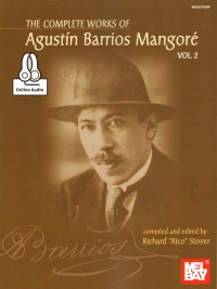 Complete Works Of Barrios Mangore Vol 2 + Online Sheet Music Songbook