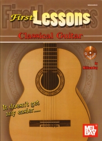 First Lessons Classical Guitar Bay Book & Cd Sheet Music Songbook