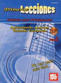Primeras Lecciones Guitarra Para Principiantes +cd Sheet Music Songbook
