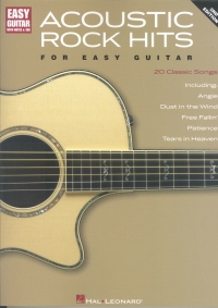 Acoustic Rock Hits For Easy Guitar 2nd Edition Sheet Music Songbook