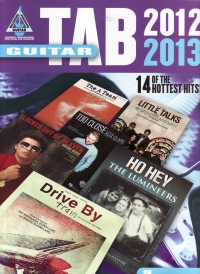 Guitar Tab 2012-2013 14 Of The Hottest Hits Sheet Music Songbook