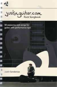Justinguitar.com Rock Songbook Tab Sheet Music Songbook