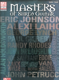 Masters Of Shred Guitar Tab Sheet Music Songbook