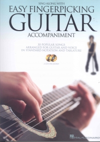Sing Along With Easy Fingerpicking Guitar Accomp Sheet Music Songbook