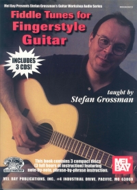 Fiddle Tunes For Fingerstyle Guitar Bk/3cds Sheet Music Songbook