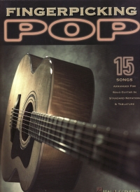 Fingerpicking Pop 15 Songs Solo Guitar Sheet Music Songbook