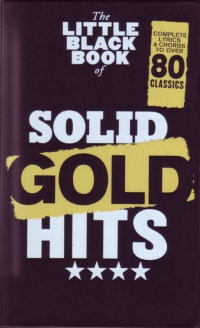 Little Black Book Of Solid Gold Hits Guitar Sheet Music Songbook