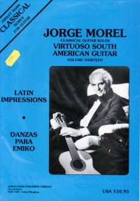Morel Virtuoso South American Guitar Vol 13 Sheet Music Songbook